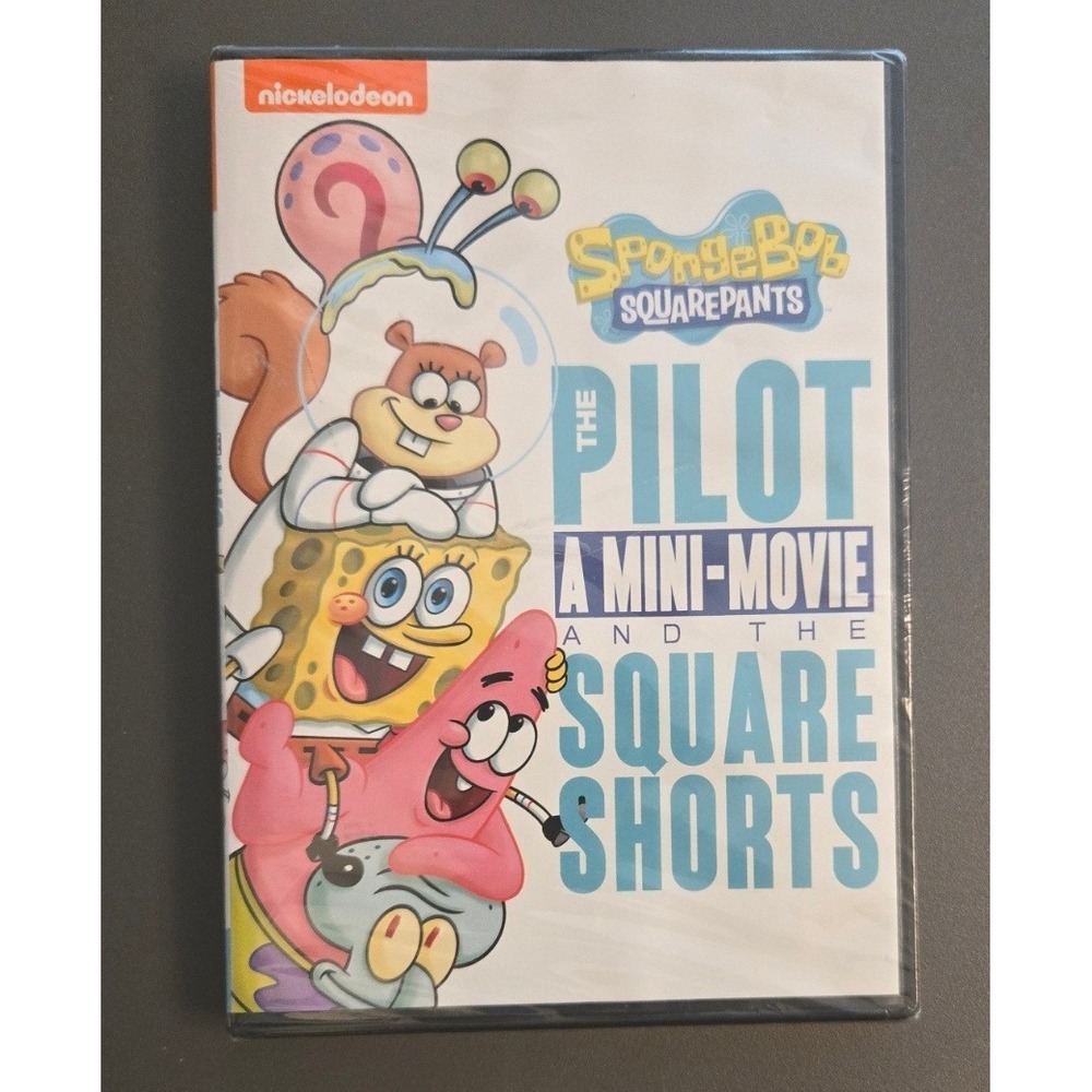 SpongeBob SquarePants The Pilot A Mini Movie Square Shorts DVD Sealed